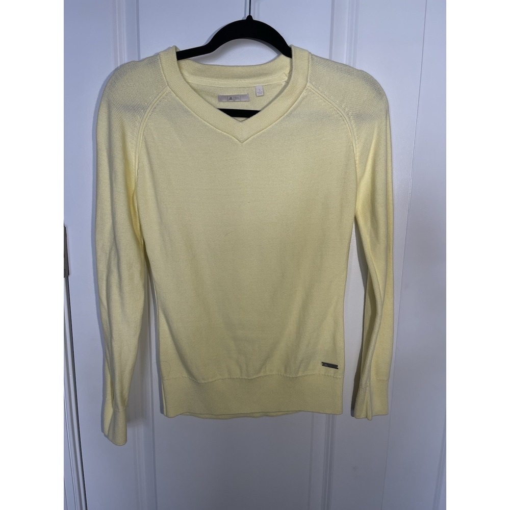 Adidas Women's Yellow Sweater Size Small